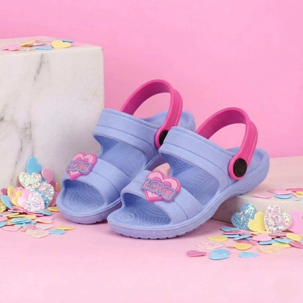 Papete Infantil Feminina Leve Sandalia Menina Confortavel Macio