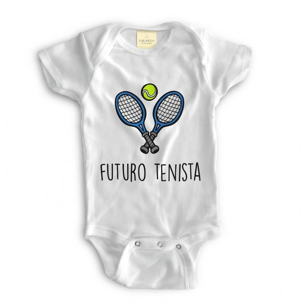 Body Bebe Personalizado - Futuro Tenista