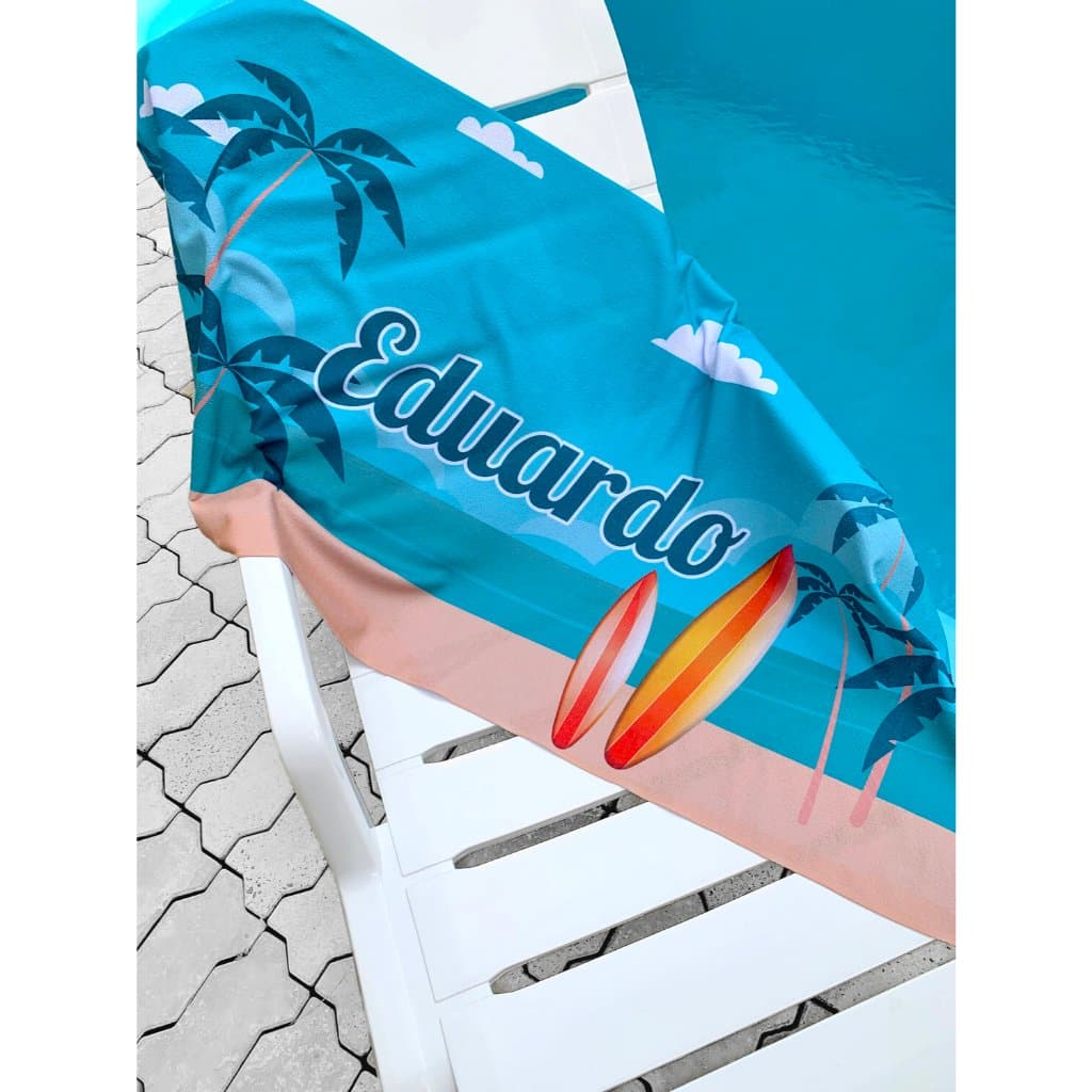 Toalha de Praia Personalizada - Vacation