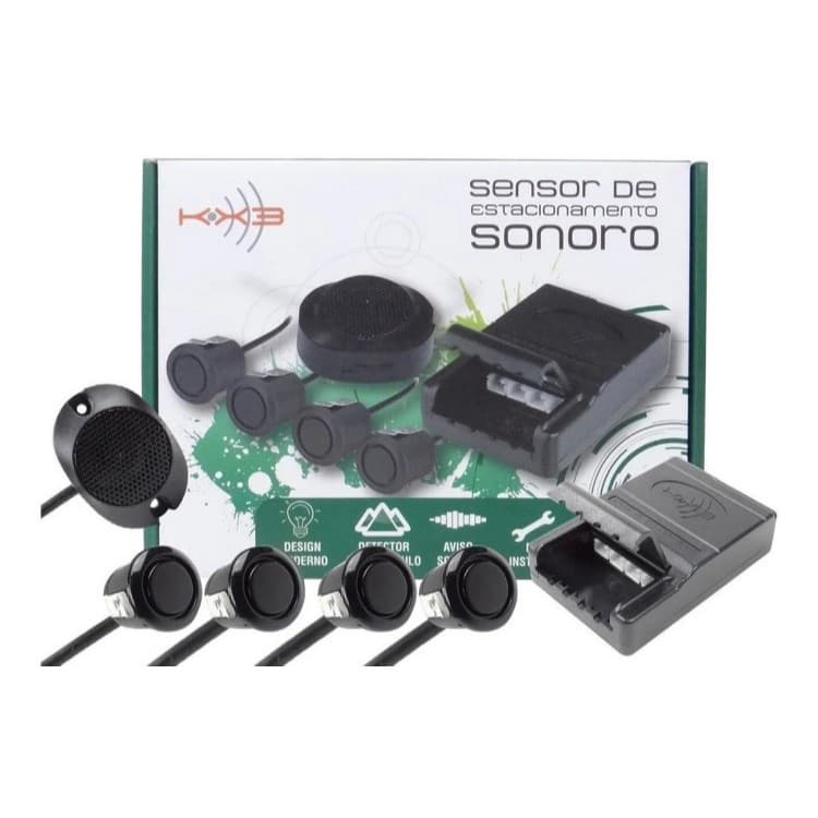 Sensor De Ré Estacionamento Sonoro Kx3