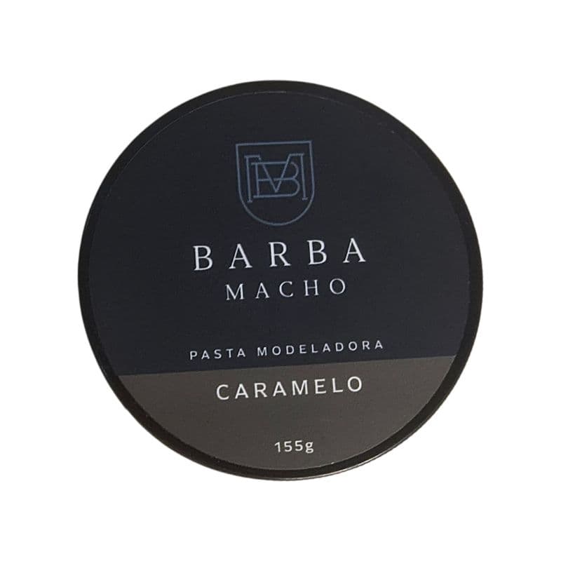cera modeladora caramelo barba macho 155g boa fixação