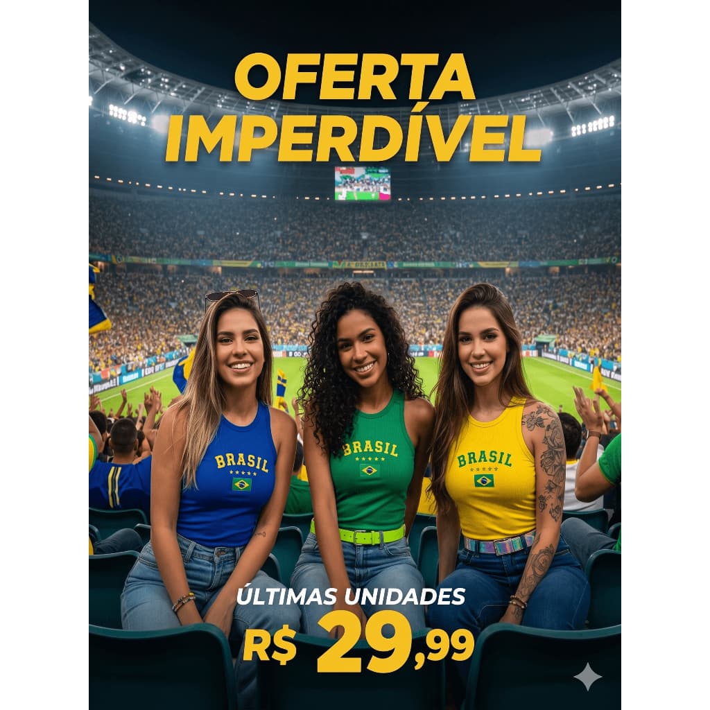 Regatas do Brasil Feminina Ribana Copa Bandeira BORDADA
