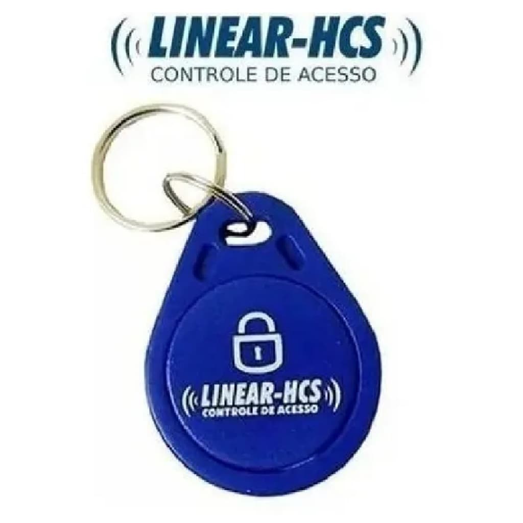 5 pcs Chaveiro Controle Tag Linear Para Controle De Acesso