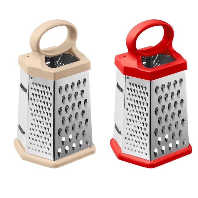 Ralador de Legumes Fatiador de Alimentos 6 Faces Inox com Alça Lançamento UZ