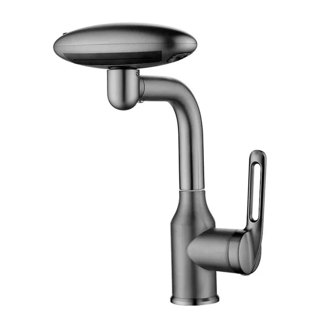 Torneira Misturador Inox 4 Tipos De Jato Rotativa Cozinha Banheiro