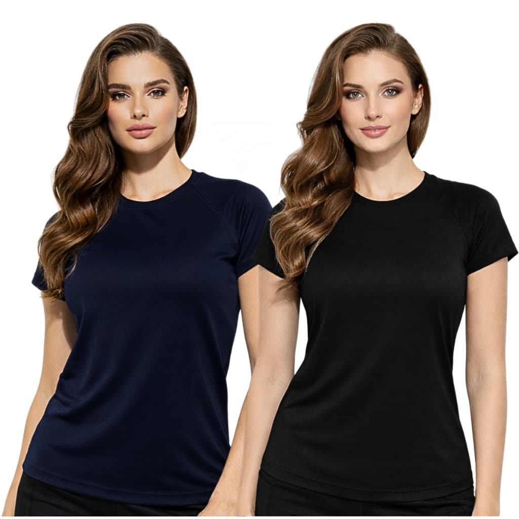 Kit 2 Blusa Dry Fit Feminina Academia Treino Fitness