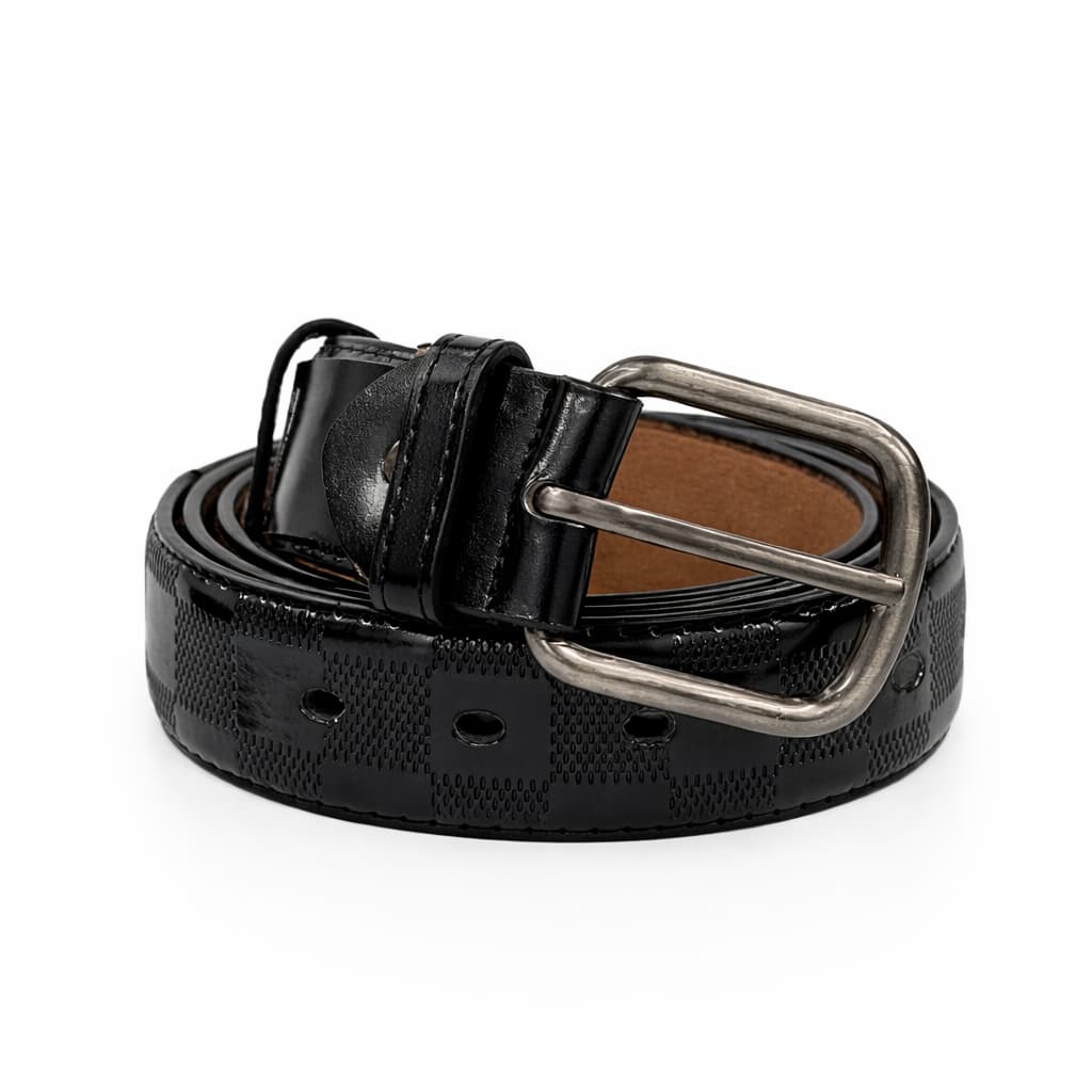 Cinto Masculino Couro 125 cm Fivela com Ponteira Social Premium