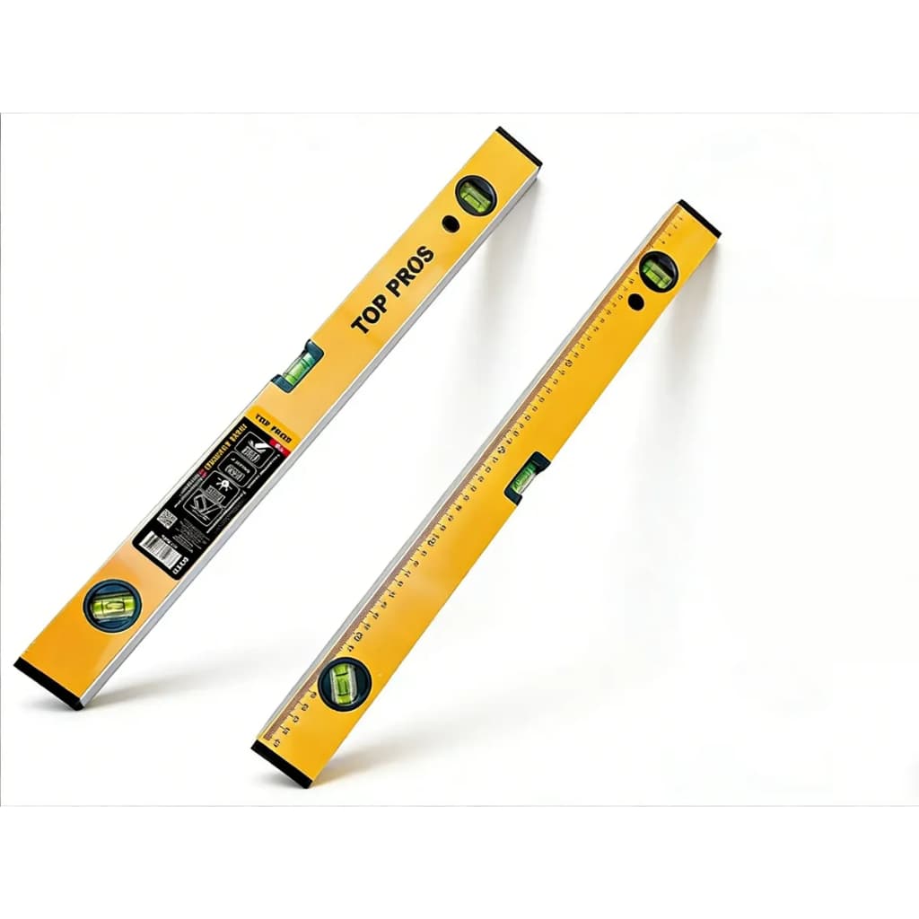 Nível de mão aluminio magnético com 3 bolhas 1 metro profissional