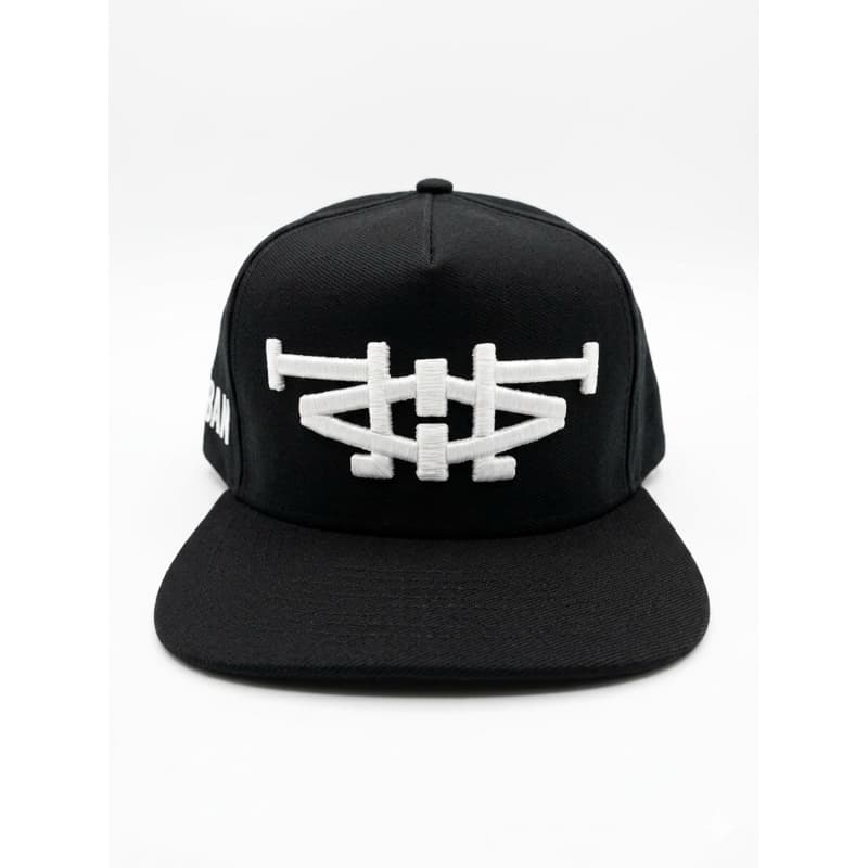 Boné Estiloso oMA Snapback Preto Bordado estilo LA Premium Streetwear Ajustável Los Angeles