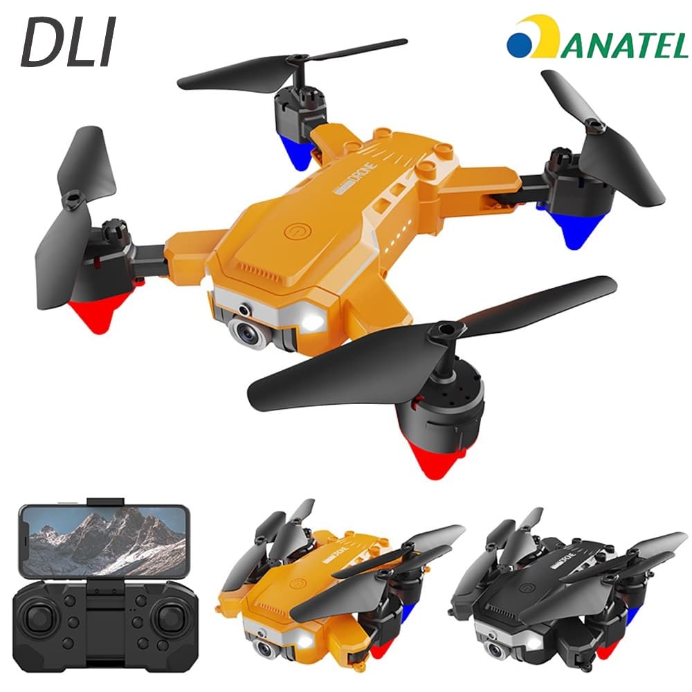 DLI 4K Profissional com Câmera ESC HD Grande Angular Fluxo Luz Posicionamento