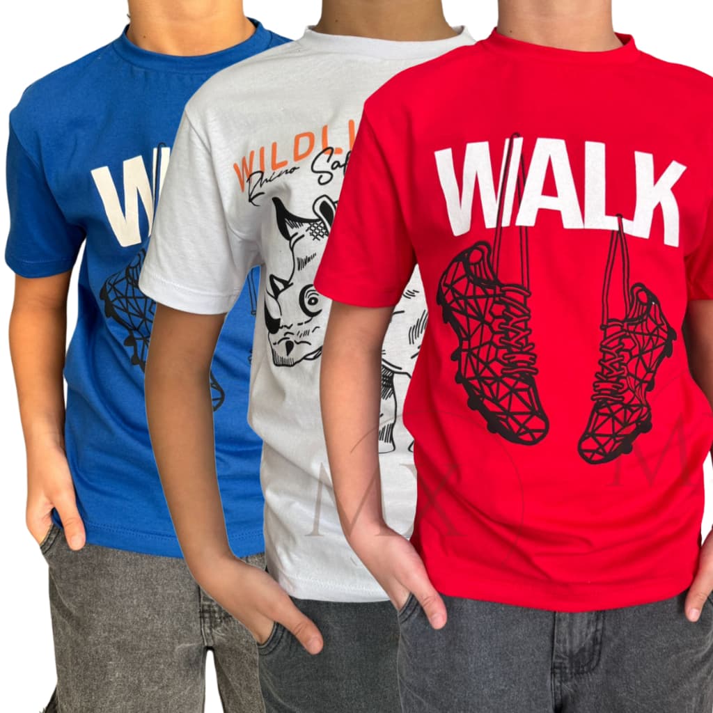 KIT 3 Camisetas Juvenil 100% Algodão OFERTA EXCLUSIVA