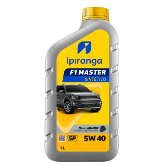 Óleo Lubrificante Ipiranga F1 Master Sintético 5W40 API SP – 1L