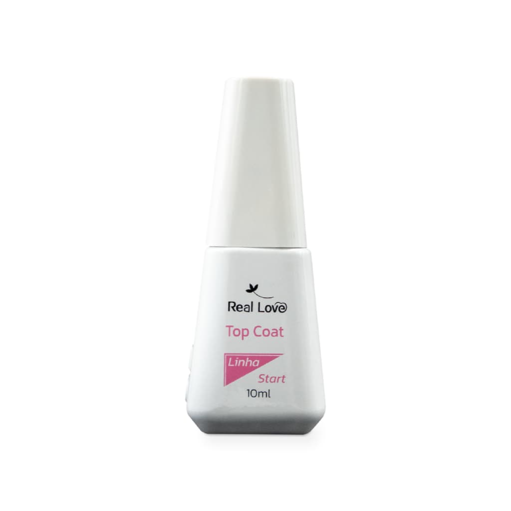 Top Coat Para Unhas Linha Start 10ml - Real Love