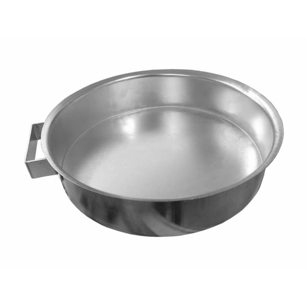Bandeja bacia gaveta redonda p/ divisora de massa pão padaria Venâncio DMV30 aço carbono estanho reforçada peça original
