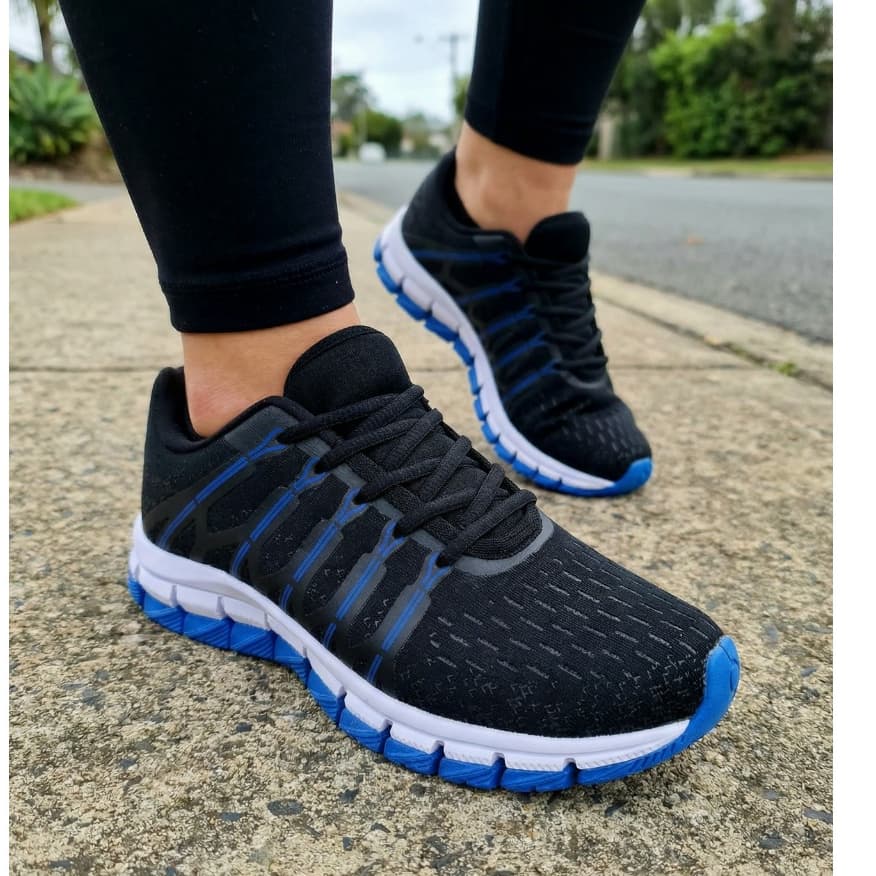 Sapato Feminino Academia Caminhada Corrida Sola Antiderrapante Confortavel Promoçao