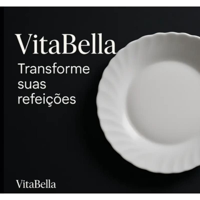 Pratos Rasos Brancos 20cm Elegantes para Refeições Especiais