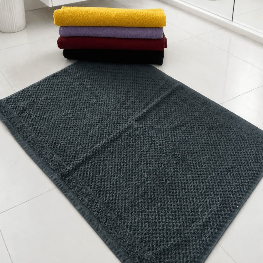 KIT 4 TOALHAS DE PISO TAPETE PARA COZINHA E BANHEIRO 50X75 100% ALGODÃO