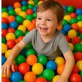 Bolinhas Plásticas Coloridas - 300 Unidades, Leves e Seguras para Diversão Alegre