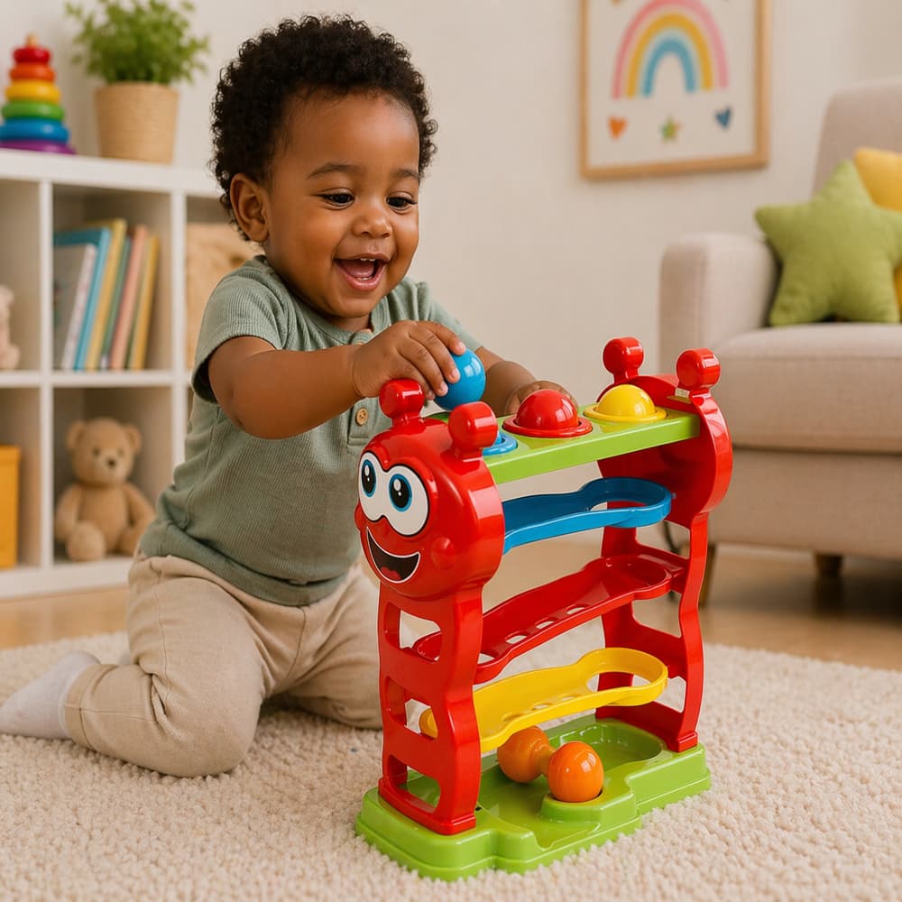 Brinquedo  Baby Peia com Solapa Multicolor – Brinquedo Infantil Educativo