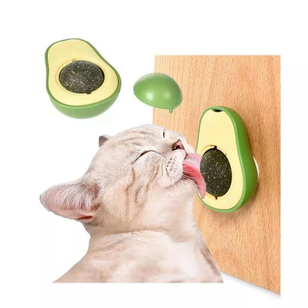 Abacate De Brinquedo Interativo Para Gatos Com Catnip