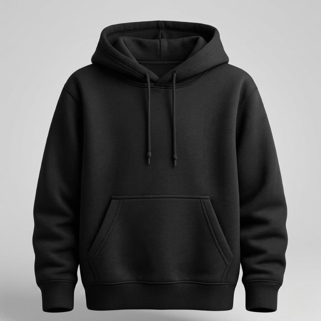 Moletom Canguru Unisses Algodão Liso Flanelado Sem Ziper Grosso Streetware Peluciado Quente Inverno Com Capuz Estiloso