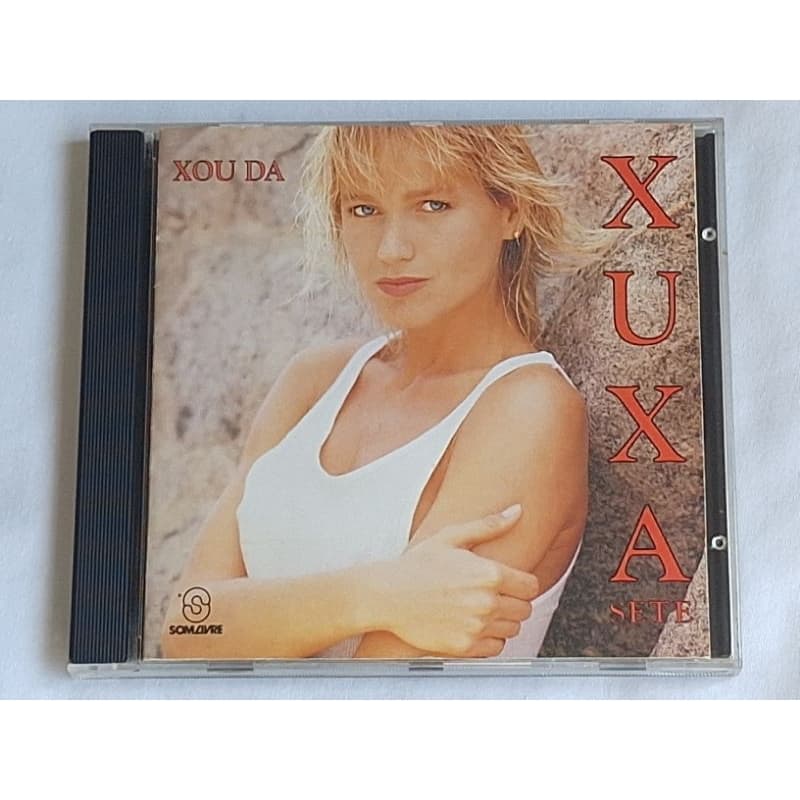 cd xuxa sete som livre 1992 edicao original SEMINOVO