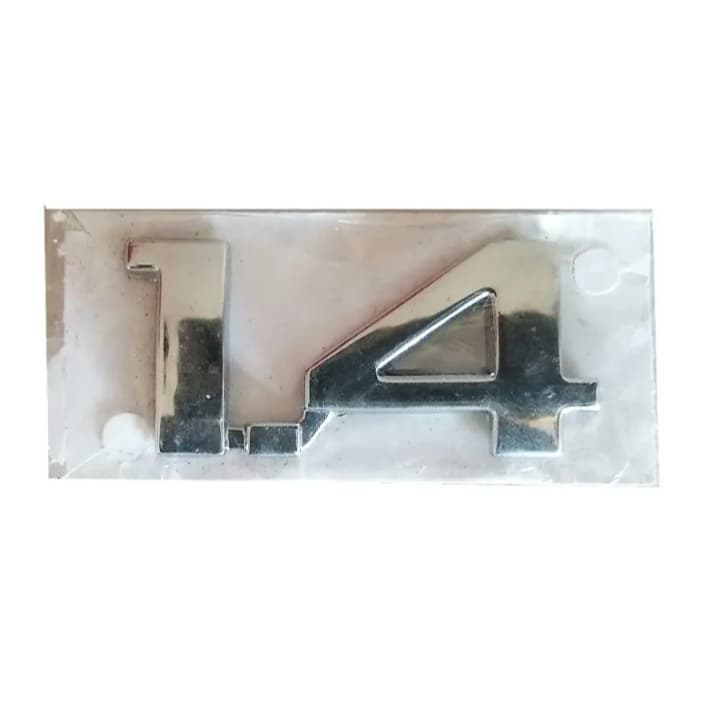 Emblema 1.4 Gm Sigla Modelo Cromado Porta Mala 94716502