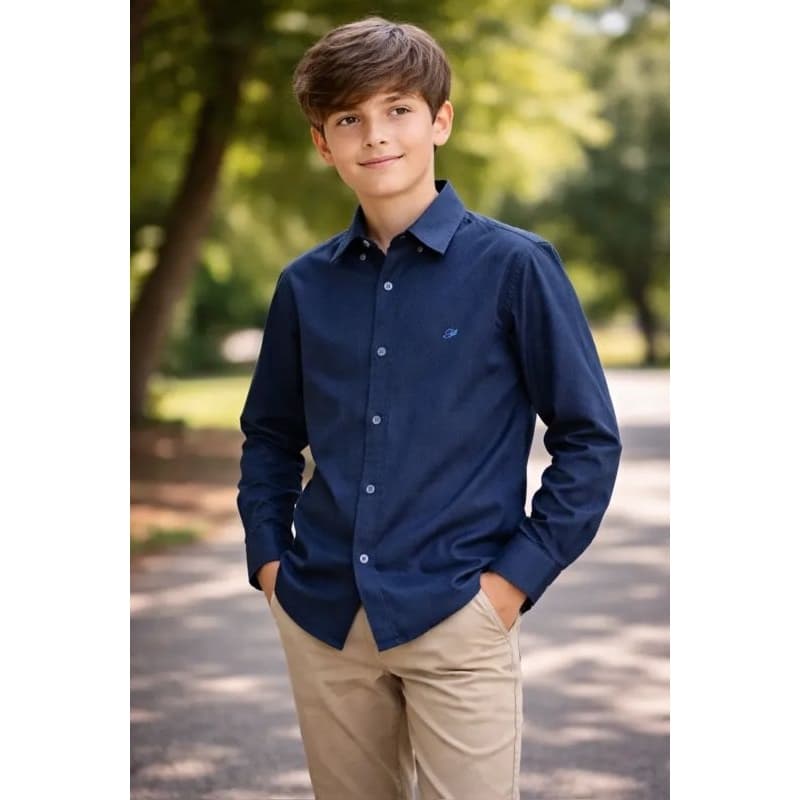 camisa jeans manga longa juvenil masculino infantil menino blusa em duas cores tam p m g 1 2 3 4 6 8 10 12 14 16 menino
