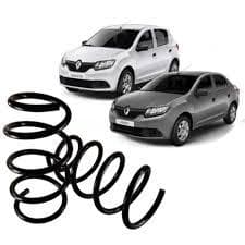 2 Molas Dianteiras Originais Renault Logan e Sandero 2015 a 2023