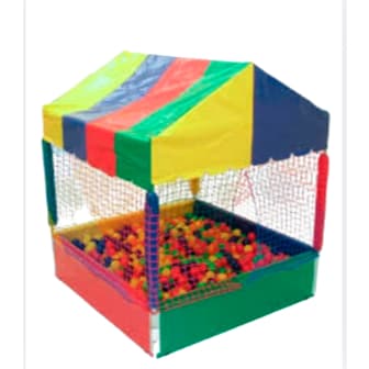 Piscina 1x1 Completa para Crianças – Estrutura Completa Sem Bolinhas