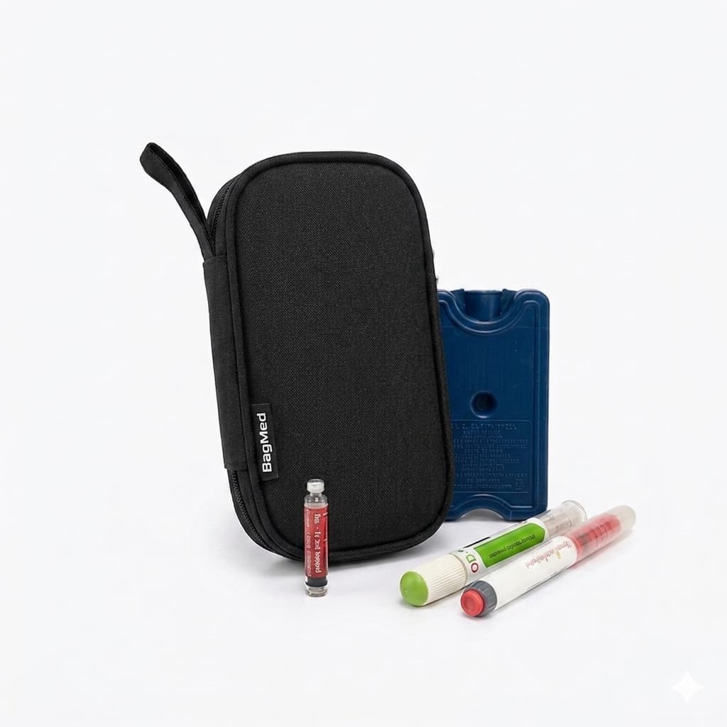 Bolsa Térmica Para Insulina Portátil Com Gelo Gel Bagmed