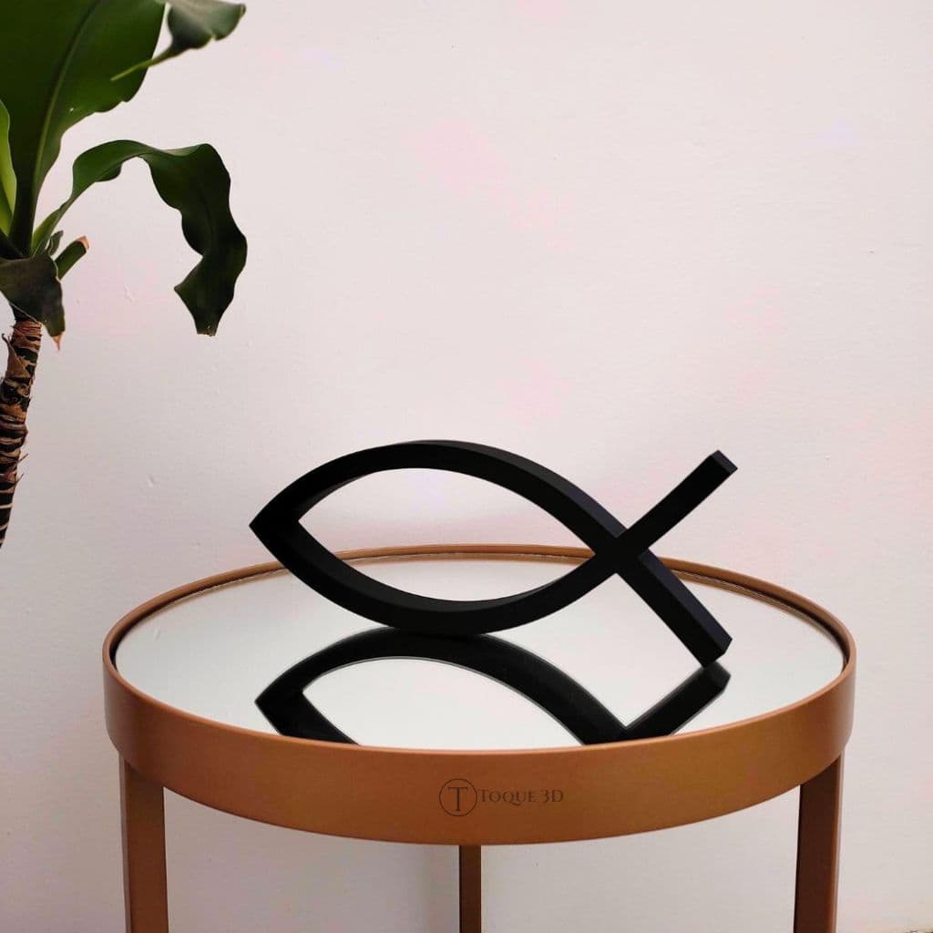 Estatueta Peixe / Decoração Imagem Religiosa , Artigo para casa
