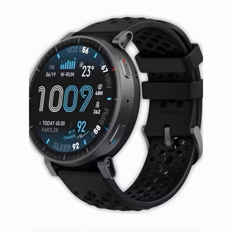 Smartwatch Amazfit Active Max AMOLED com GPS, Bluetooth, À Prova D’Água, Notificações WhatsApp
