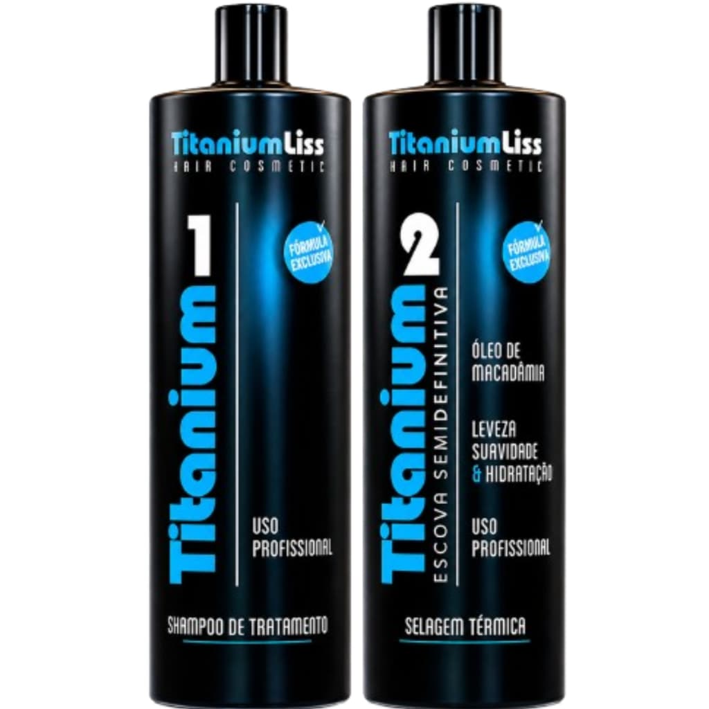 Escova Progressiva Definitiva Selagem Titanium Liss