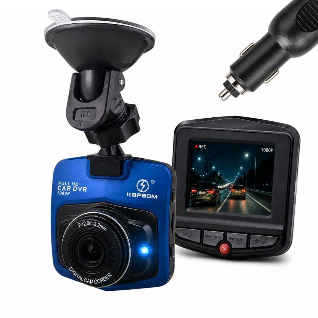 Câmera Veicular 1080P FULL HD Gravador de Condução com Visão Noturna Segurança no Trânsito