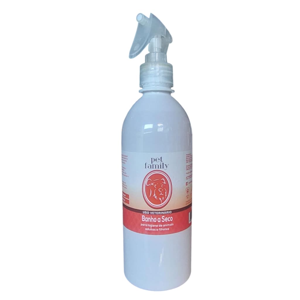 Banho a Seco Frutas Vermelhas Pet Family 500ml Cães e Gatos Banho e Tosa