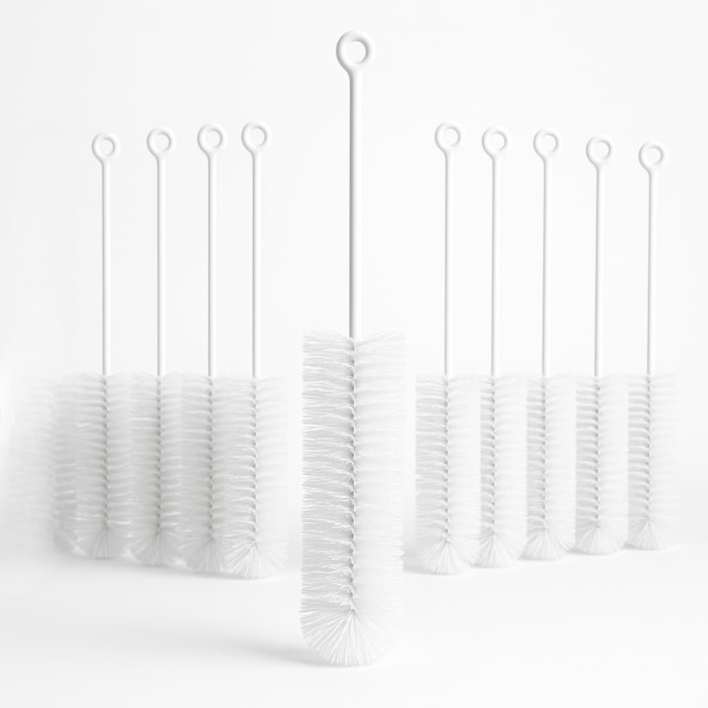 Escova De Mamadeira Tender Trove Kit Escova 35 Cm Nylon Branco