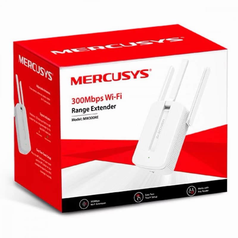 Repetidor Wi-Fi Mercusys MW300RE 300Mbps