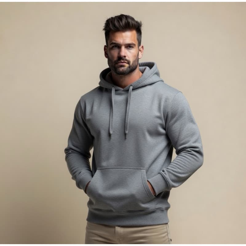 Moletom Blusa de Frio Canguru Flanelado Liso com Capuz Unisex Premium