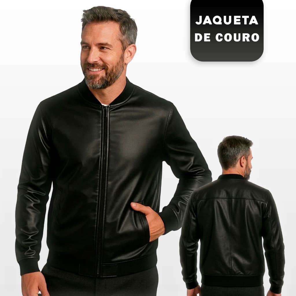 Jaqueta Masculina Courino Impermeável Motoqueiro Inverno Frio Envio Rápido