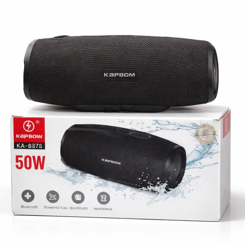 Caixa de Som Bluetooth Portátil IPX7 com Água