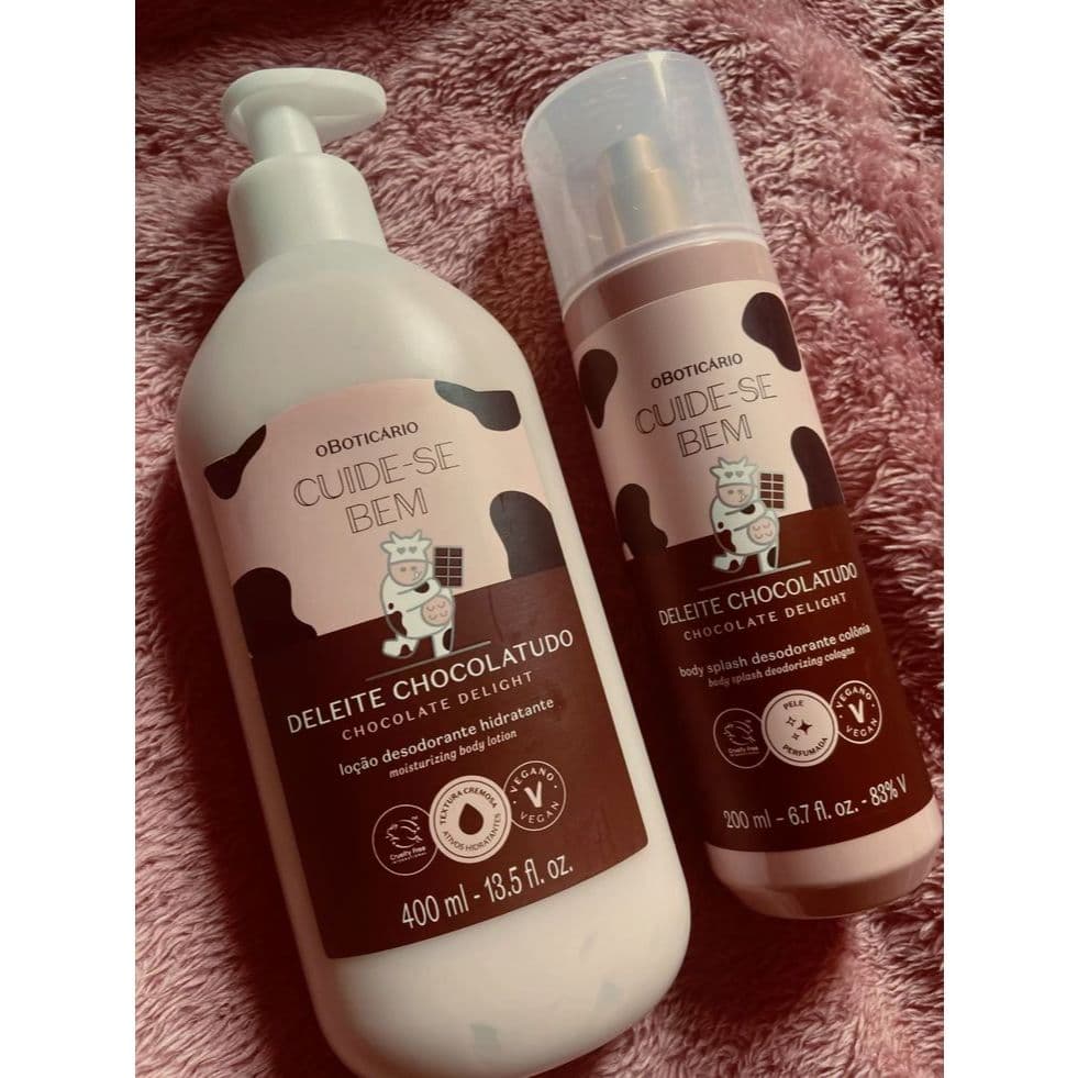 Body Splash Deleite Chocolatudo: O Cheirinho Irresistível de Chocolate