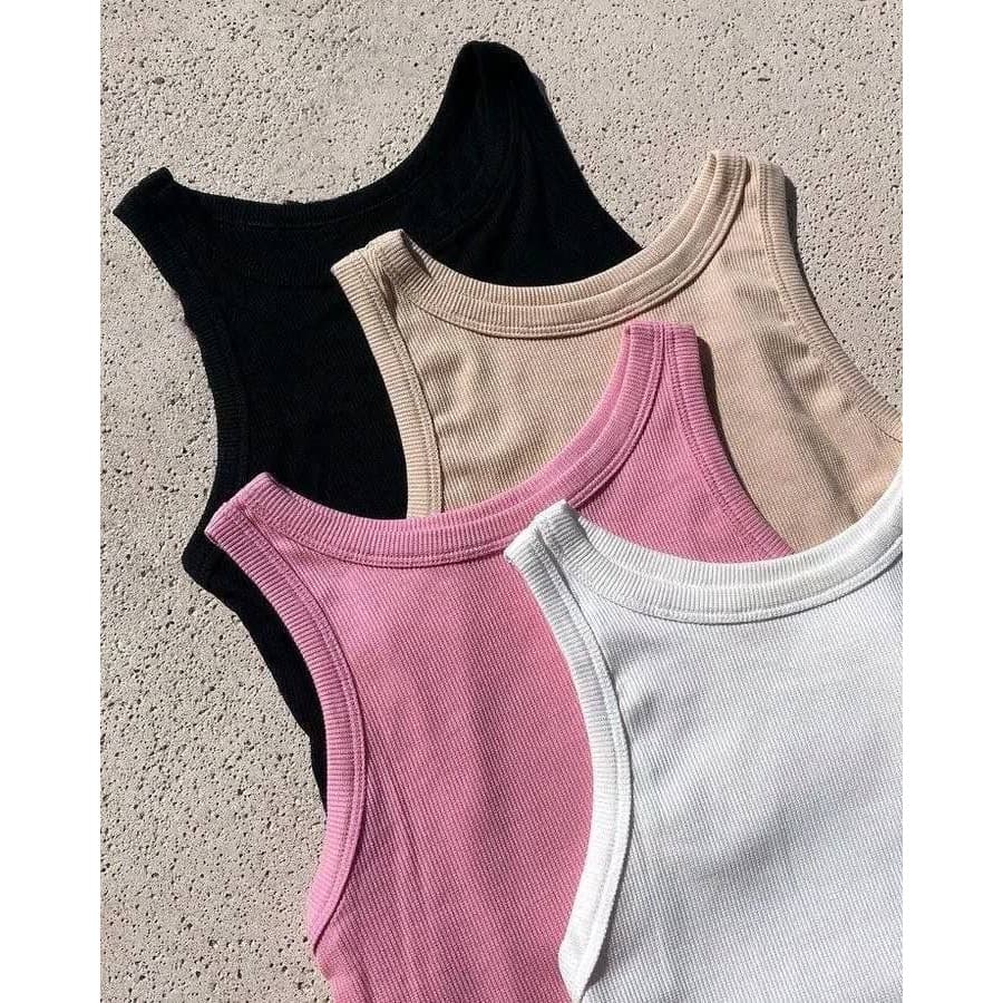 Blusa feminina canelada cores e variadas tamanho unico malha premium para academia e dia a dia
