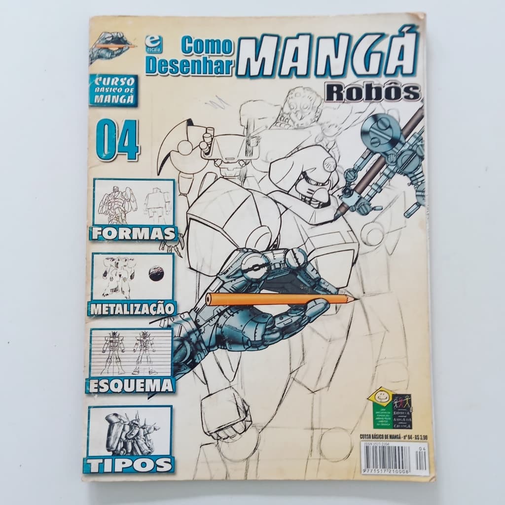 Livro Como Desenhar Mangá Robôs N: 4 (Usado)
