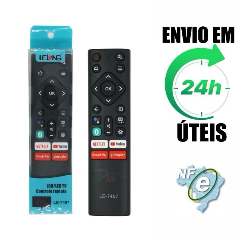 Controle Remoto Compatível Tv Panasonic Smart Th-32js650dx