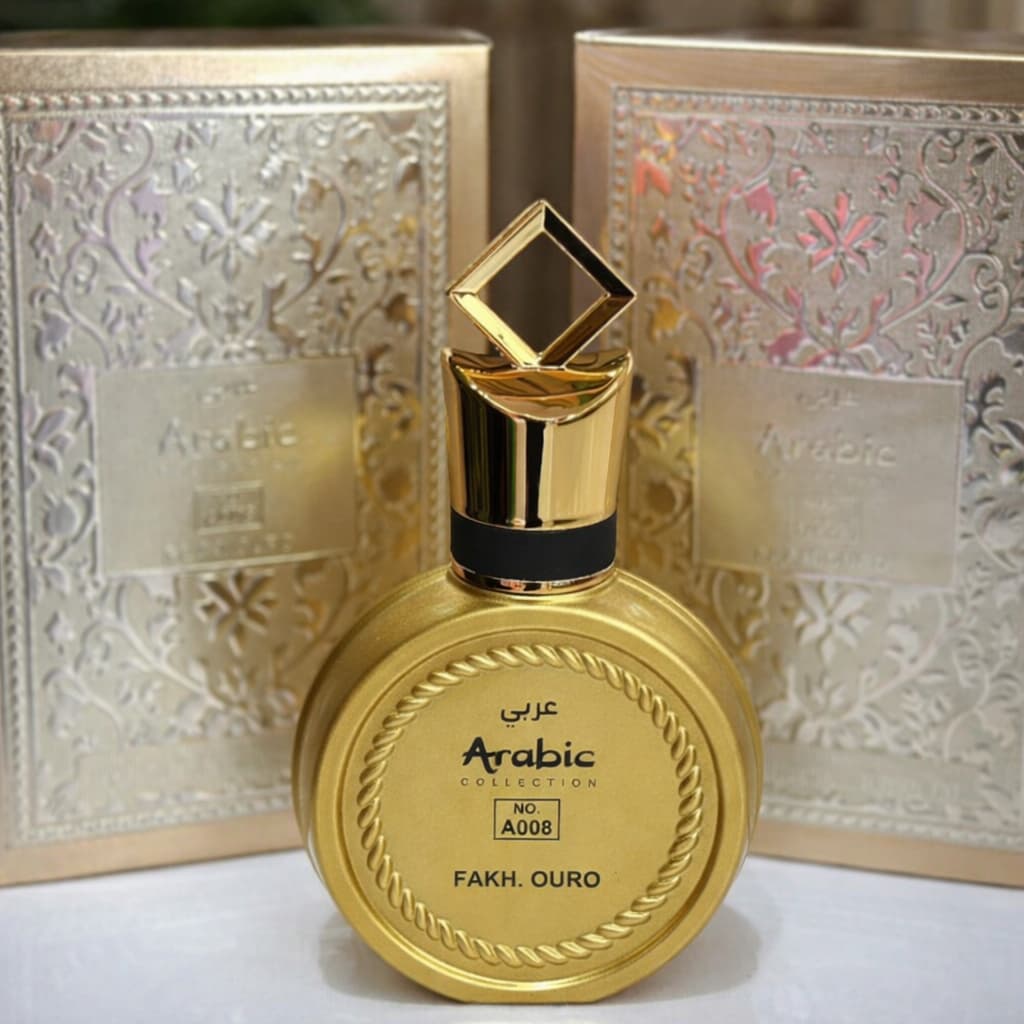 Perfume Arabic Collection A008 Fakh Ouro Árabe Masculino Miniatura 25ml