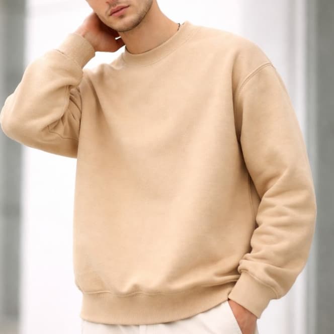 Moletom Flanelado Canguru Suéter Feminino Masculino Unissex Inverno Frio Gola Redonda Casaco Agasalho