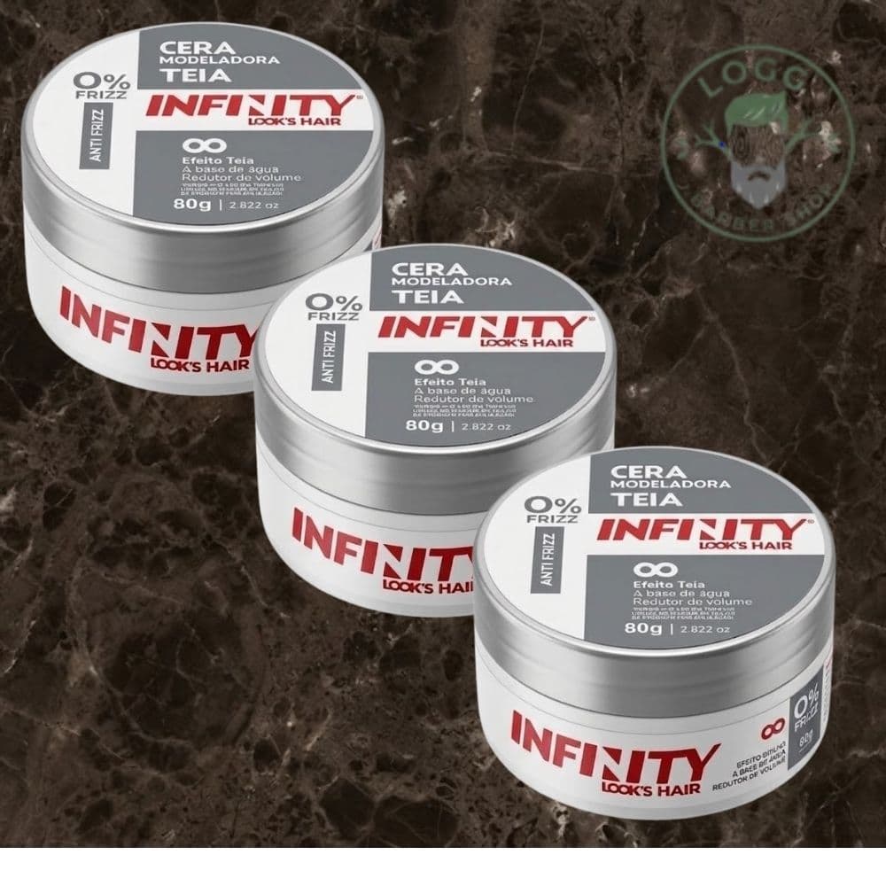 Kit 3x Cera de pentear efeito teia 80g - Melhor qualidade para o seu cabelo!
