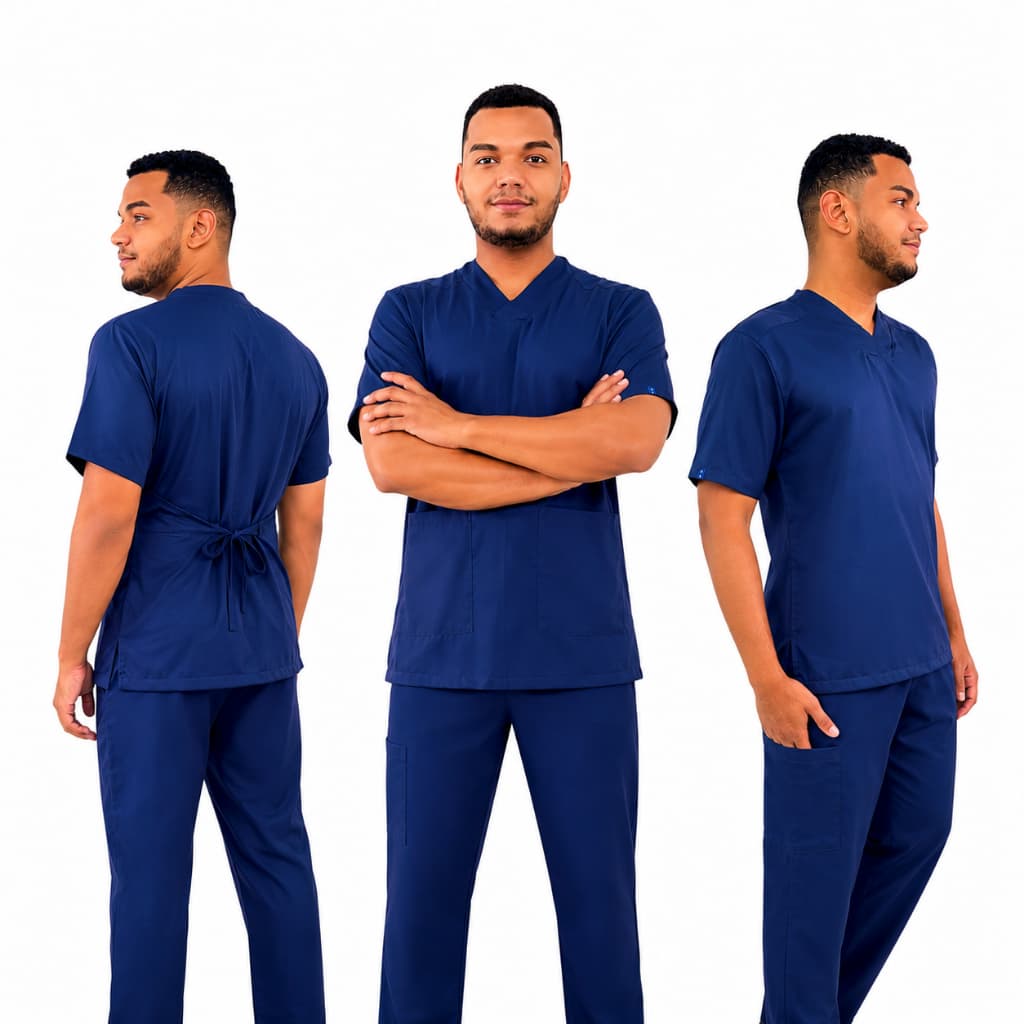SCRUB PREMIUM Pijama Cirurgico Mawé Roupa Privativa Uniforme Hospitalar Conjunto Cirúrgico Gabardine