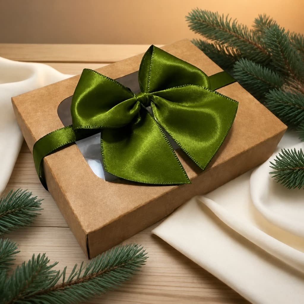 Laços Prontos de 12cm para Caixa 15x15x4 + Fita Laço de Cetim para Lembrancinhas Casamento Batizado